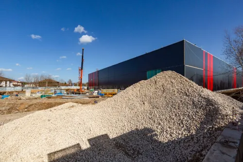 В Молжаниновском районе Москвы полным ходом идёт строительство технопарка