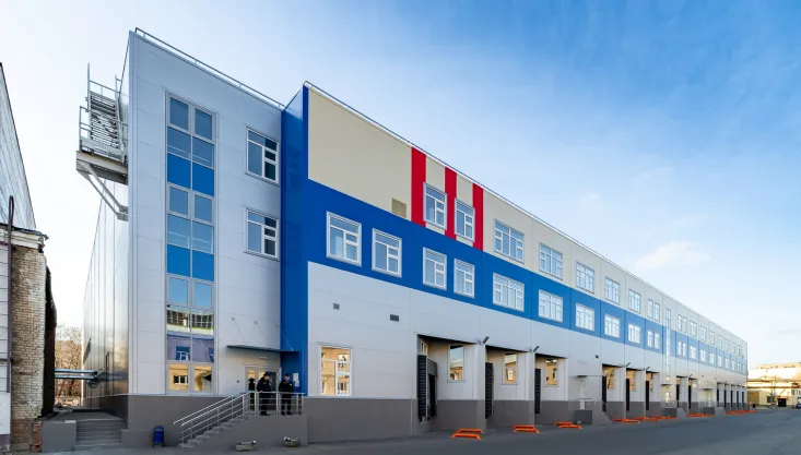Сдан в эксплуатацию многофункциональный корпус класса Light Industrial Московского Прожекторного Завода