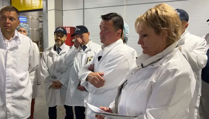 В агропарке «Сырная долина» открылся построенный компанией ПСО-13 завод «Сыровар»