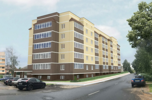 Многоэтажный жилой дом г. Можайск