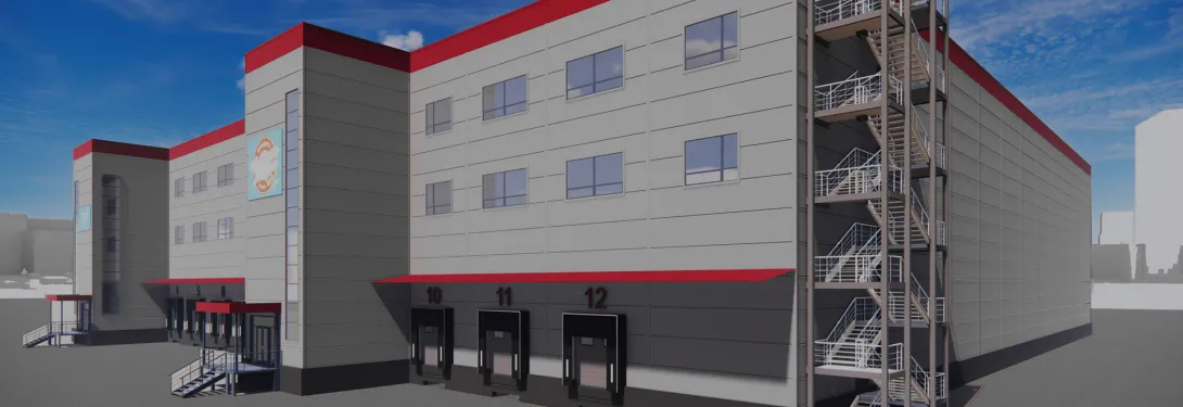 ПСО-13 построит в подмосковном г. Долгопрудный логистический комплекс с холодильными камерами для компании «Чистая линия»